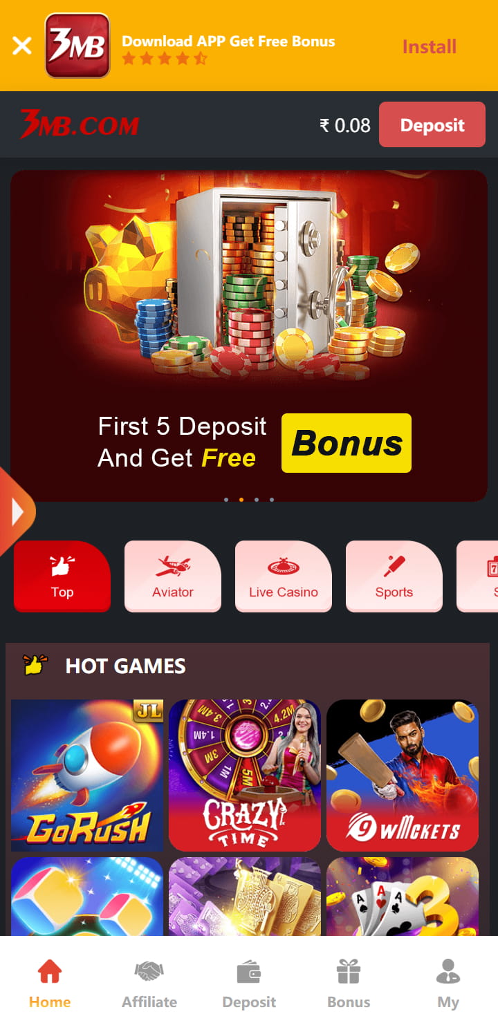 The third image of the app ，online betting platform with the best betting games with highest cash rewards